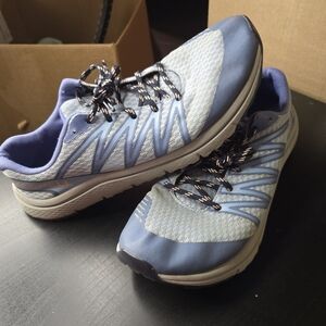 Merrell Womens Bare Access XTR Gray Purple Trail Running Sneakers Shoes sz 9.5